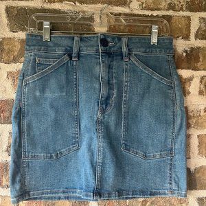 American Eagle Jean Mini Skirt
